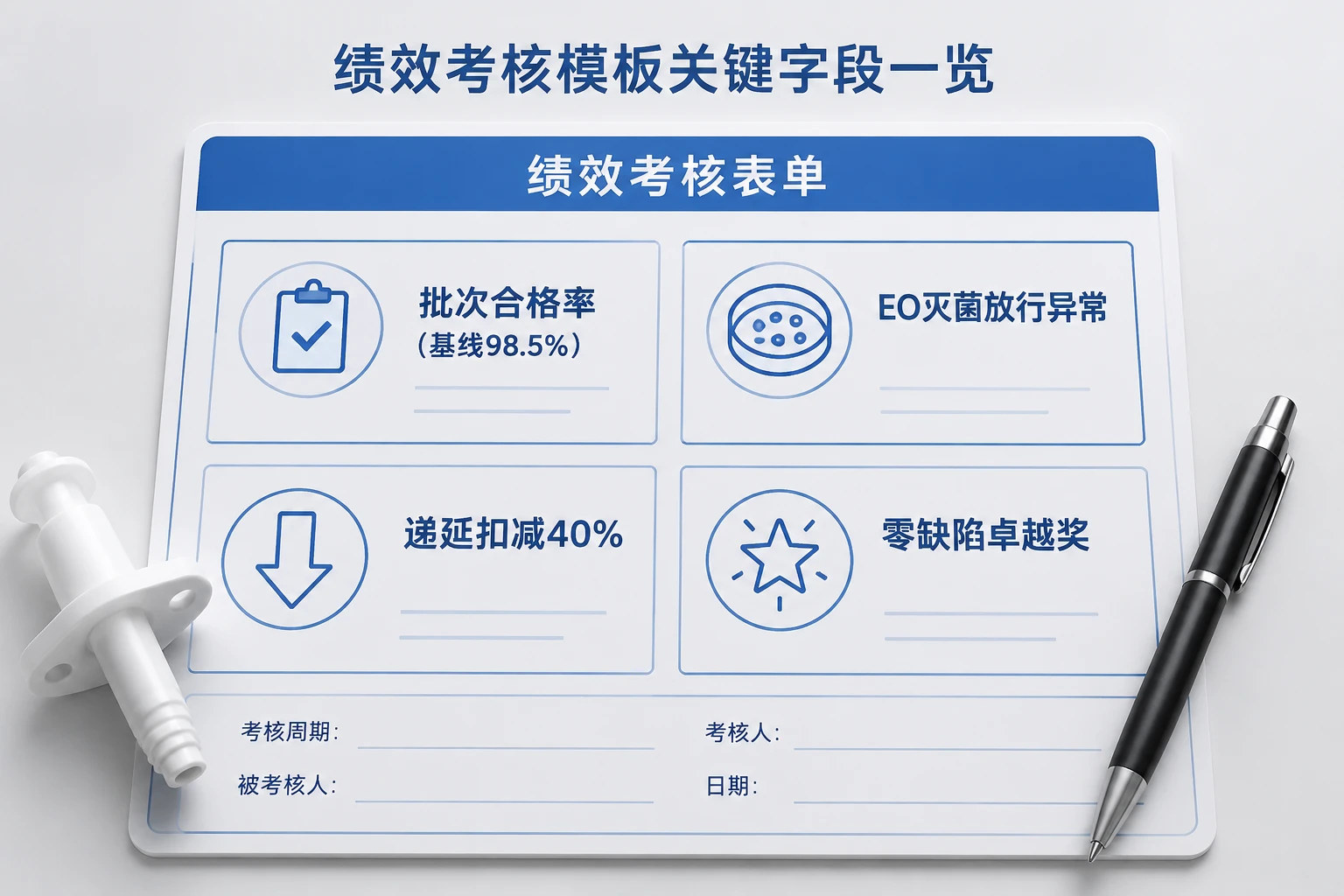注塑车间主任绩效递延表单：批次合格率与灭菌放行双控（2026年版）