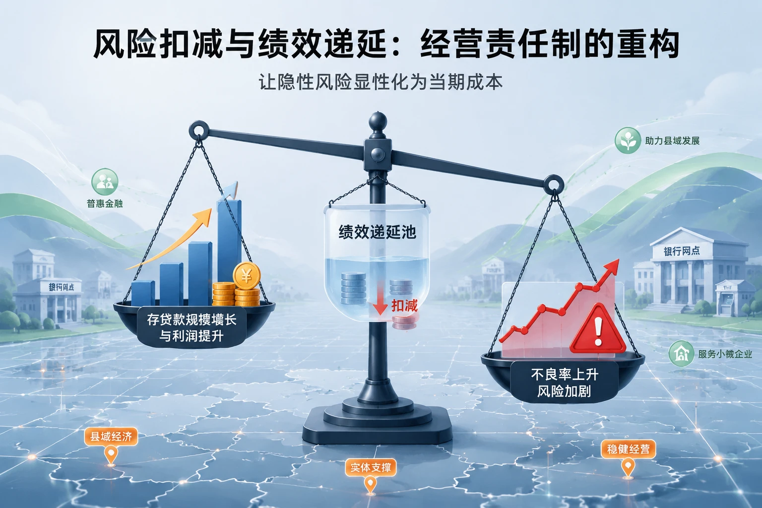 农商行支行长风险扣减与绩效递延：经营责任制的重构
