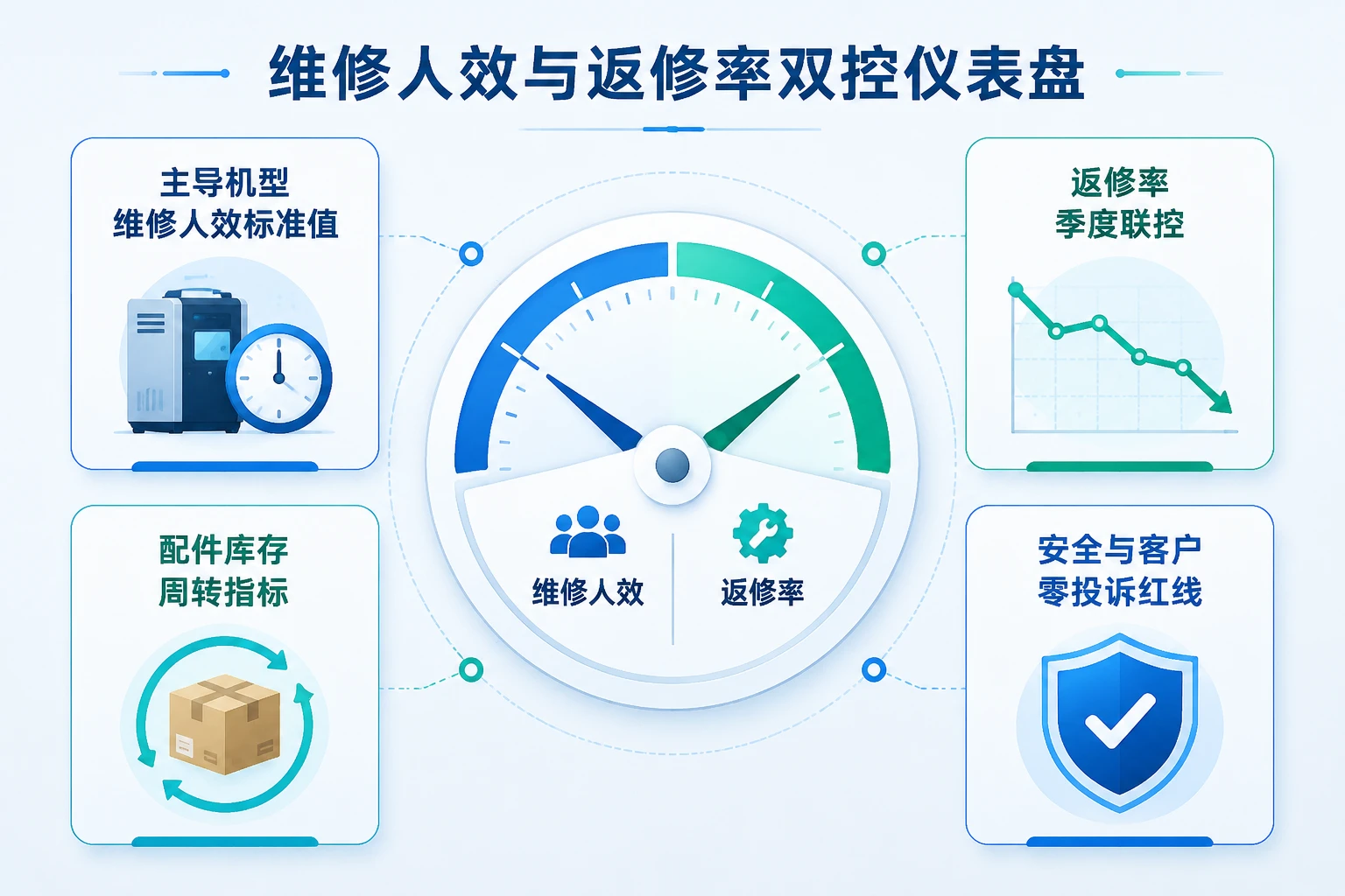 2026年医疗设备区域售后经营责任制模板：维修人效包干与返修率双控规则