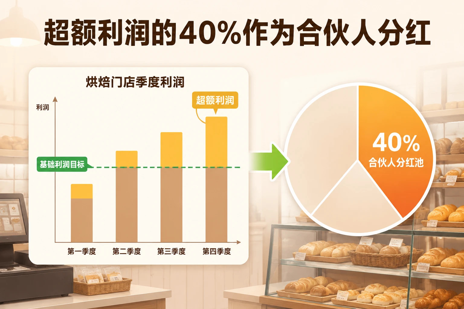 连锁烘焙门店合伙人准入退出与超额分红设计(2026年版)