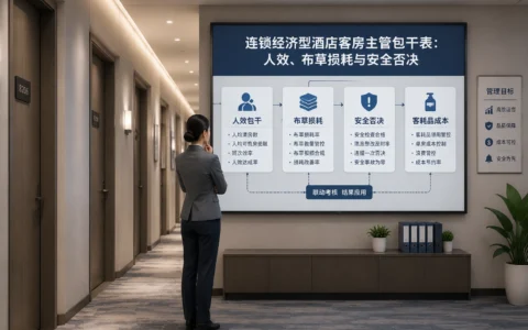 连锁酒店客房主管包干表单模板：人效、布草损耗与安全否决考核方案（附基准与递延规则）（2026年版）