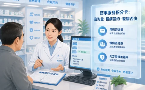 连锁药店执业药师绩效积分卡模板：咨询量·慢病签约·处方差错否决与专项奖金方案（2026年版）