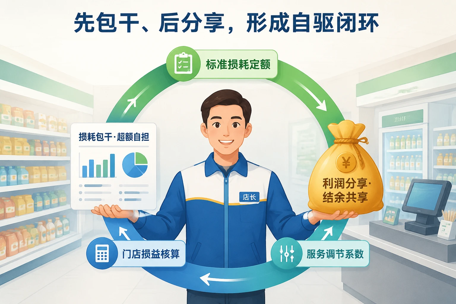 连锁便利店合伙人利润分享与损耗包干：机制设计与落地指引