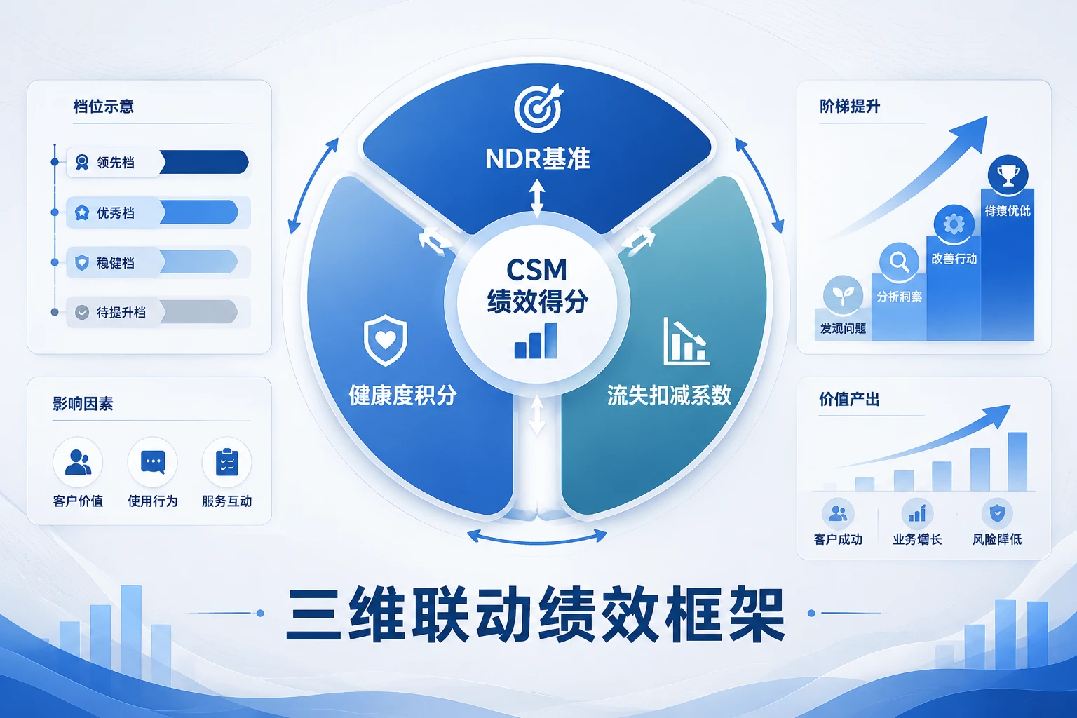 2026年SaaSCSM绩效模型：NDR、健康分与流失扣减