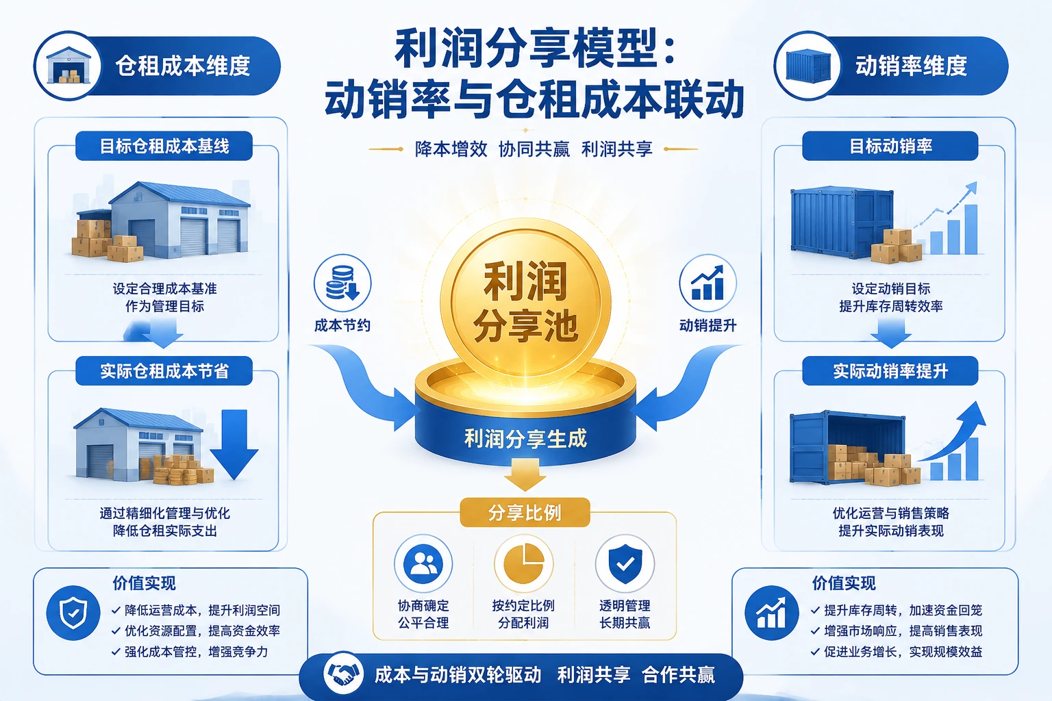 跨境电商保税仓主管经营包干：关务合规否决、动销率与仓租成本利润分享模型