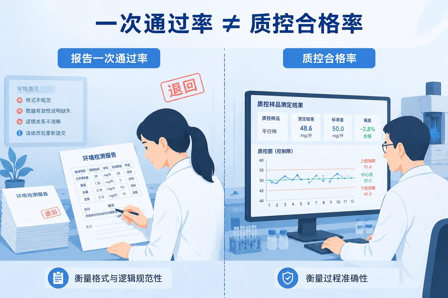 环境检测实验室主任包干表：通过率、标物损耗与时效扣减