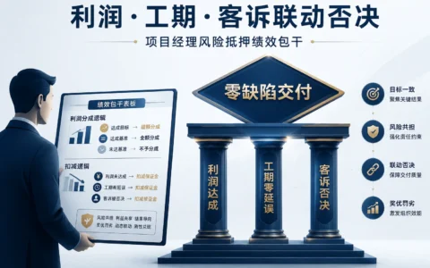 精装项目经理风险抵押绩效包干表模板与利润分成落地指南（2026年版）