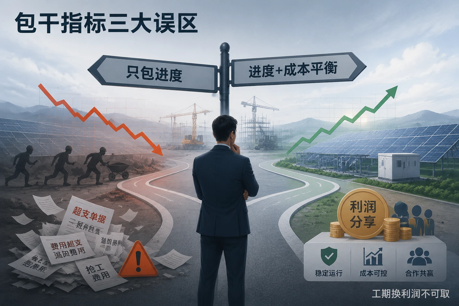 光伏EPC项目经理包干考核表：里程碑、成本利润分享与延期否决（2026年版）