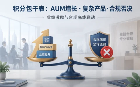2026年银行财富管理积分包干表模板：AUM净增、复杂产品配置与合规否决联动设计