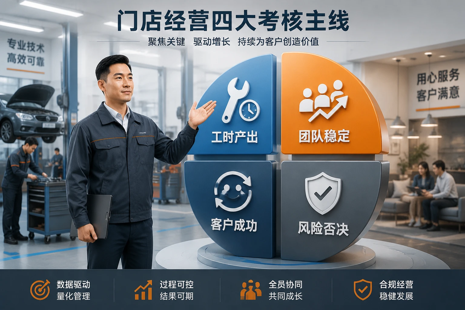 连锁汽修区域经营责任制趋势：组织激活与门店人效考核一体化重构（2026年版）