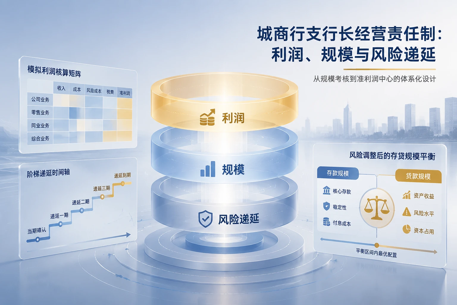 2026年城商行支行长经营责任制：利润、规模与风险递延设计