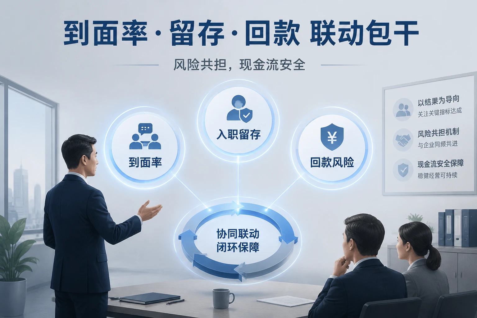 RPO项目经理包干设计：到面率、留存与回款风险扣减联动（2026年版）