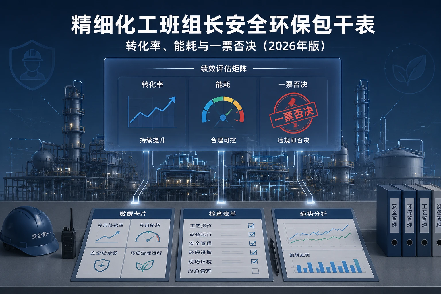 精细化工班组长安全环保包干表：转化率、能耗与一票否决（2026年版）