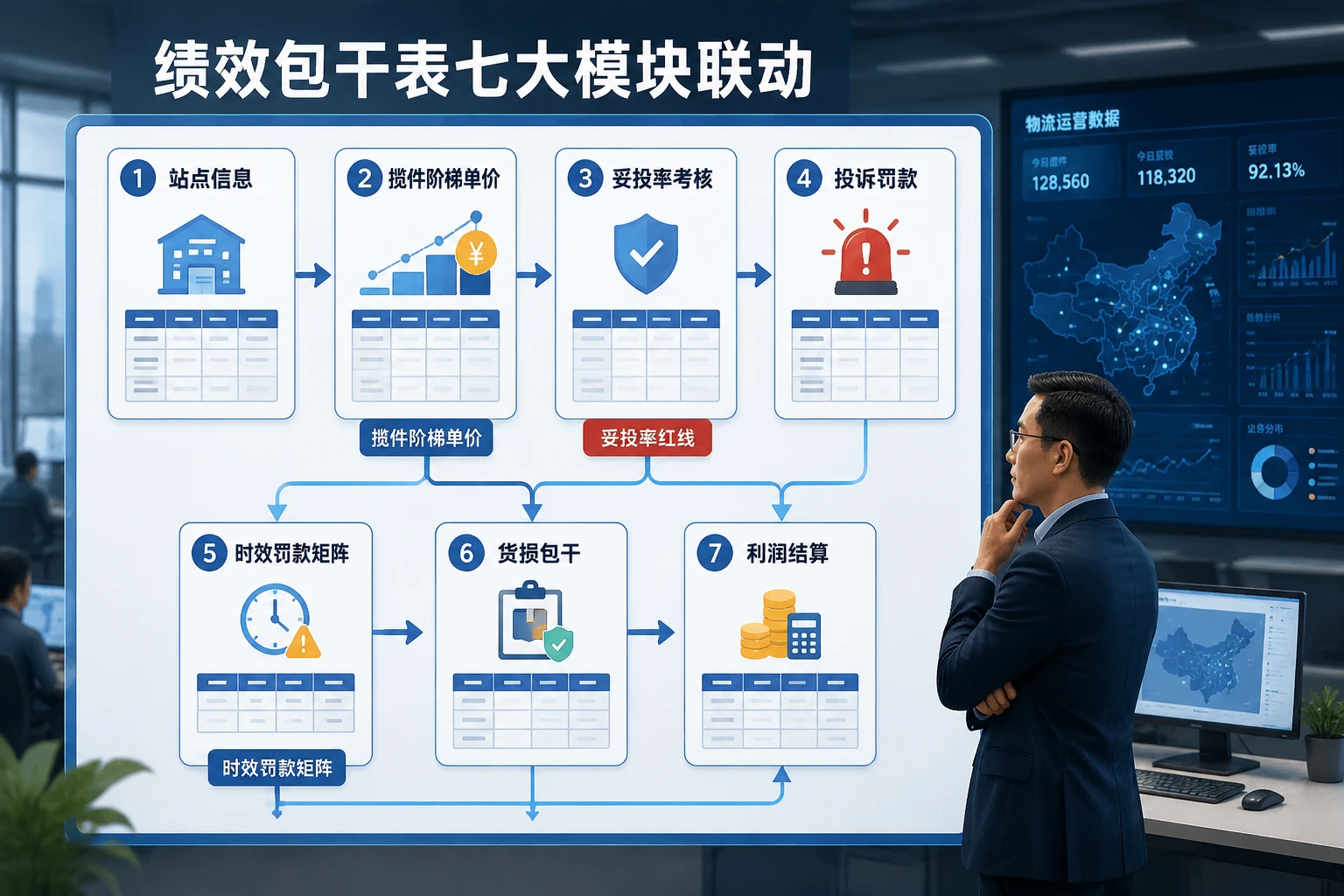 快递站点合伙人包干表：揽件、妥投率、投诉与时效罚款联动（2026年版）