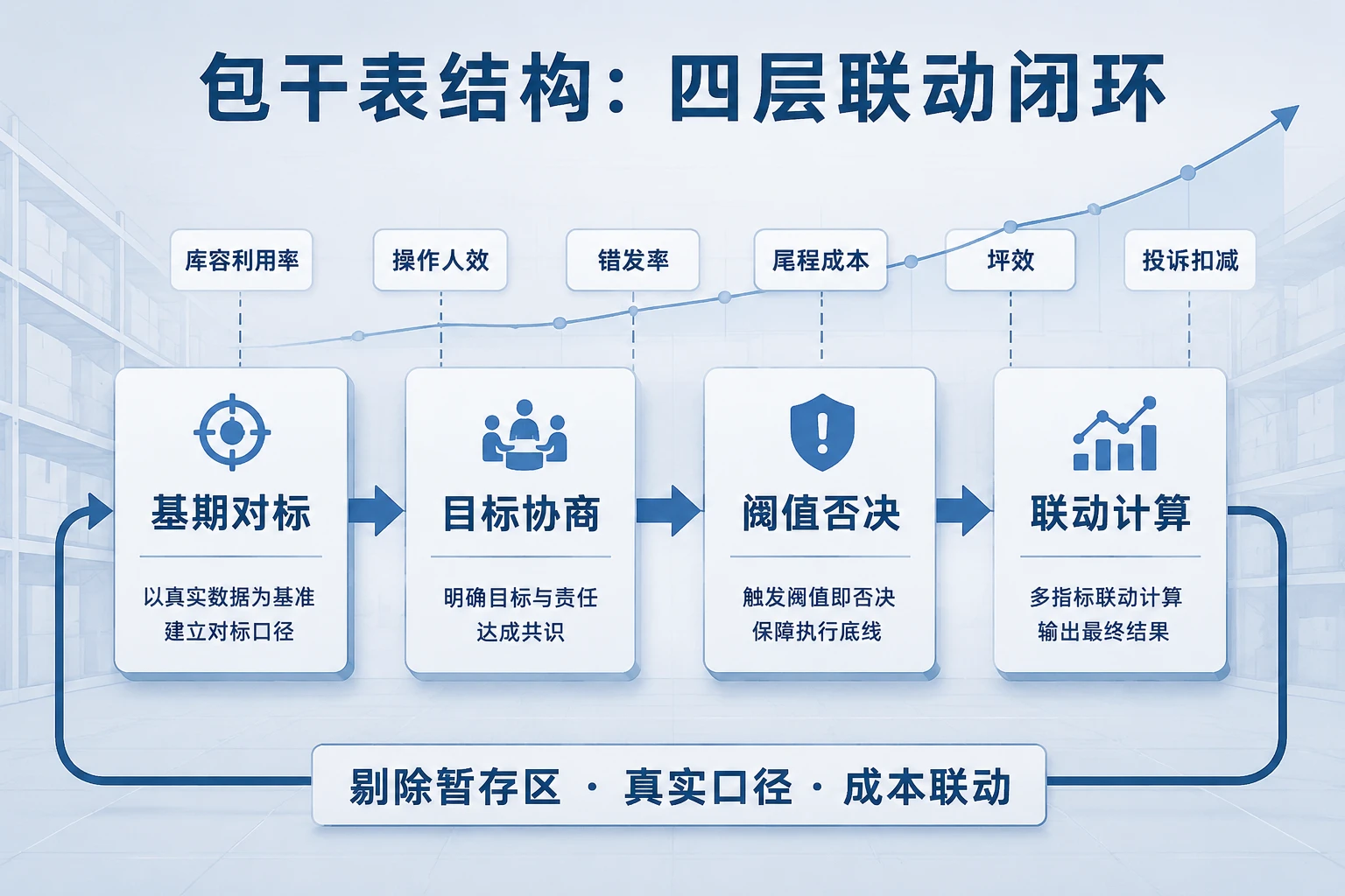 海外仓运营经理月度包干表：库容利用率、人效与错发率否决（2026年版）
