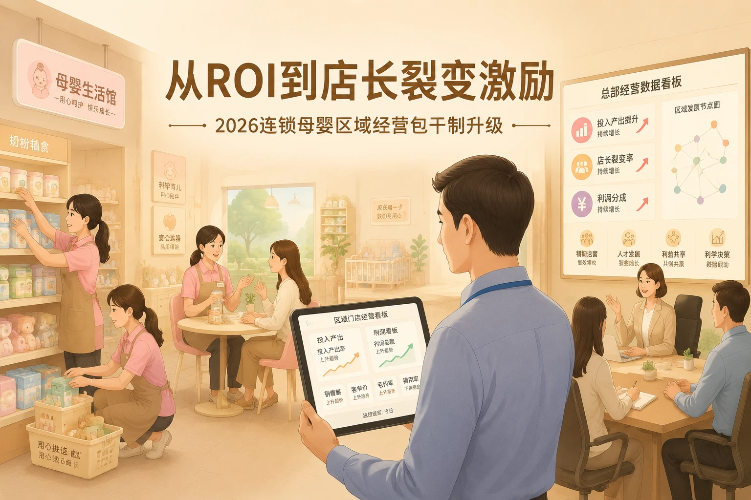 2026年连锁母婴区域经营包干制升级：从ROI到店长裂变激励