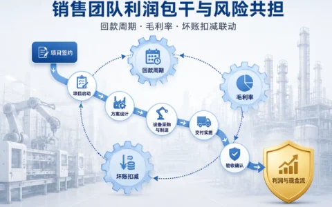 项目型销售利润包干方案：回款周期、毛利率与坏账扣减联动考核实操版）（2026年版）
