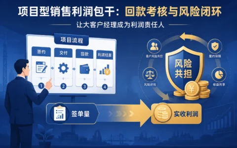2026年工业设备项目型销售利润包干全解析：回款考核、风险抵押金与坏账扣减设计