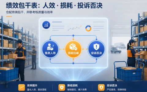 2026年社区团购网格站绩效包干表模板：拣货人效、损耗率与团长投诉否决三轴并联设计