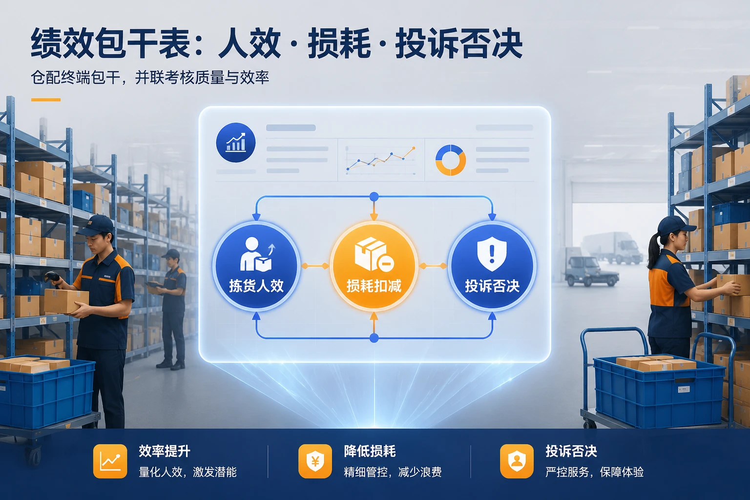 2026年社区团购网格站绩效包干表：拣货人效、损耗率与团长投诉否决