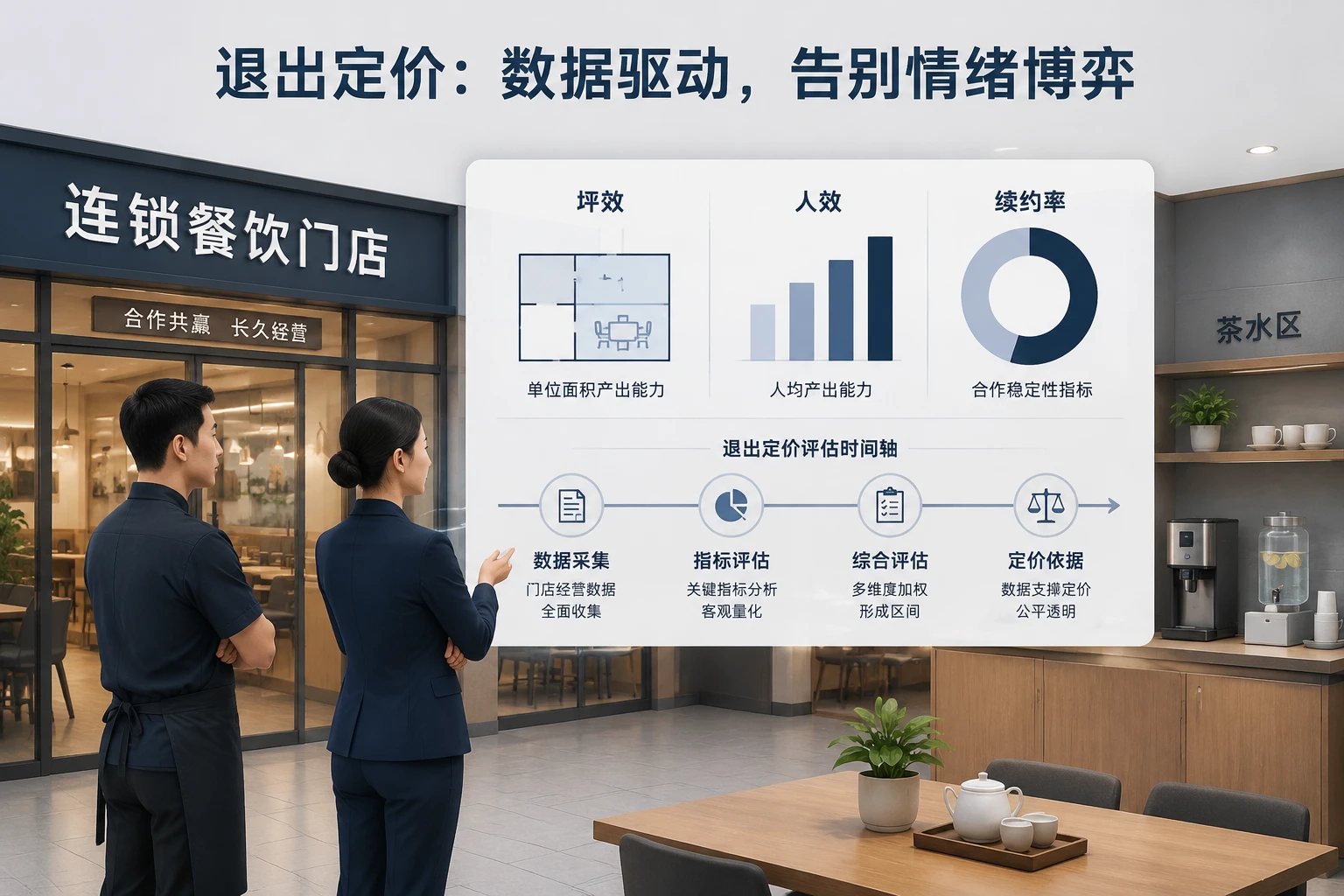 连锁餐饮合伙人经营责任制：利润分成、退出定价与总部一体化管控
