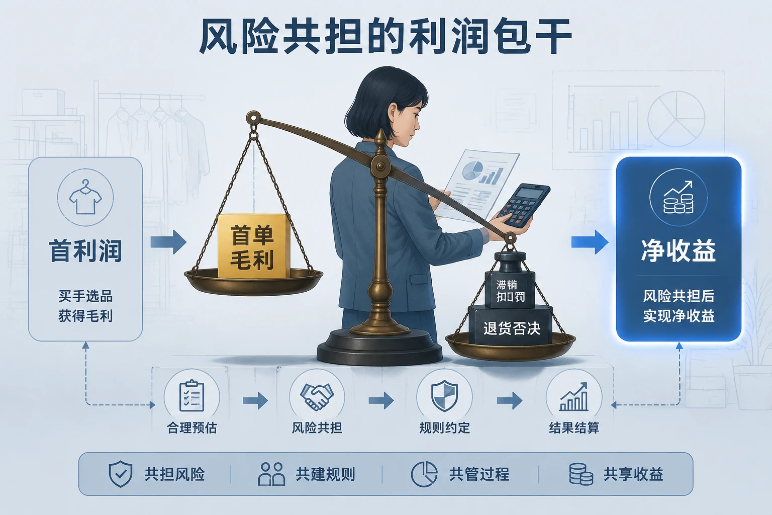 2026年产品开发买手利润包干：首单毛利率、动销率与滞销库存扣罚