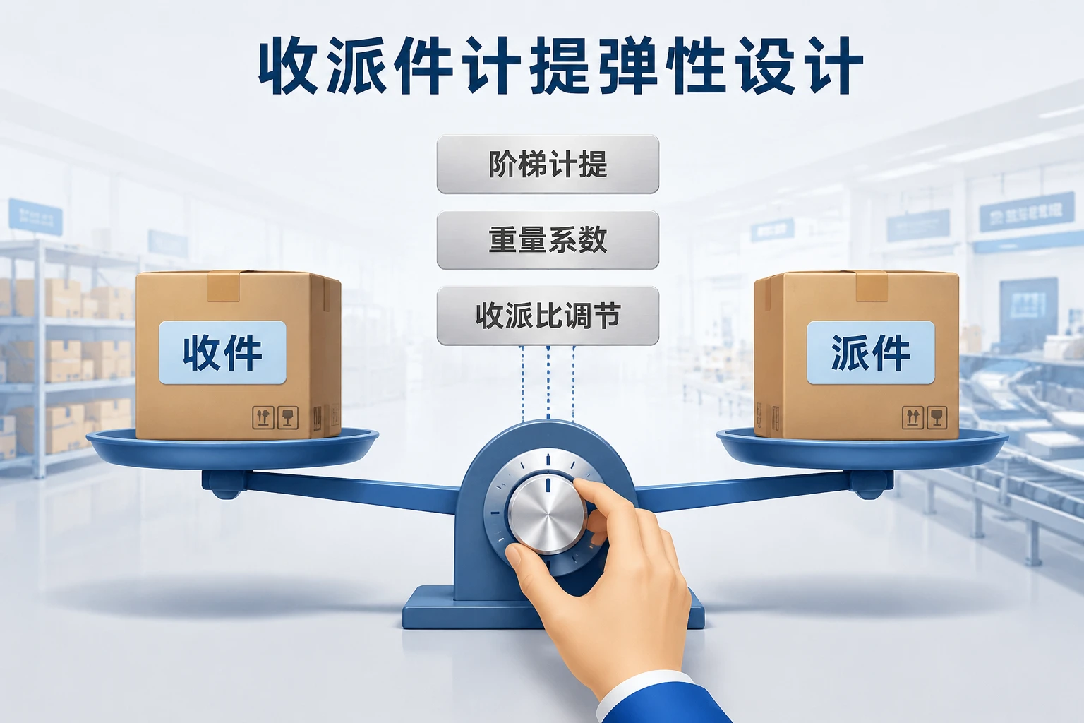 2026年快递网点经营包干全成本核算：收派件计提与服务质量一票否决
