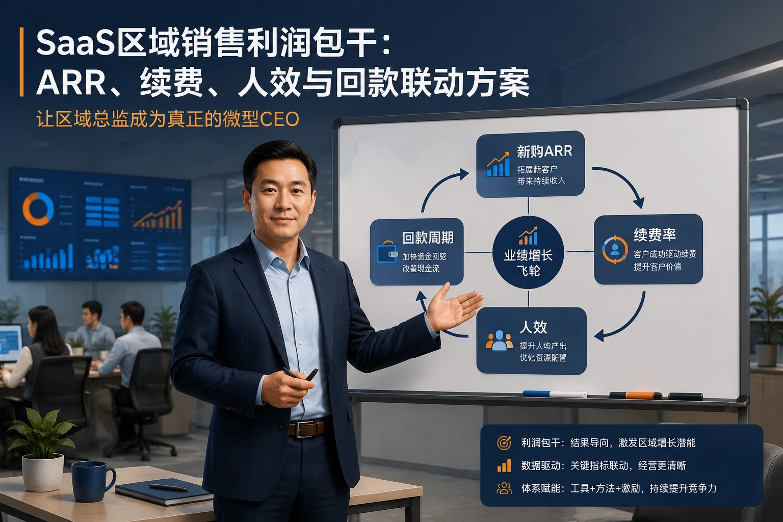 SaaS区域销售总监利润包干设计：ARR、续费、人效与回款联动方案（2026年版）
