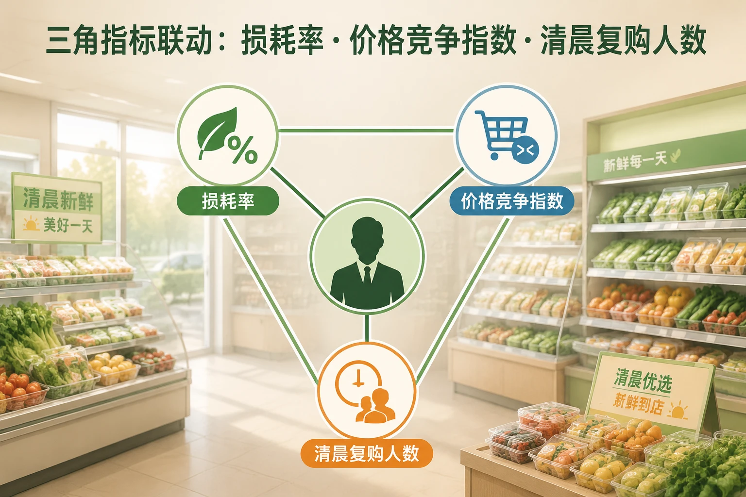2026年连锁便利店生鲜买手利润包干：损耗率、价格竞争指数与清晨复购考核