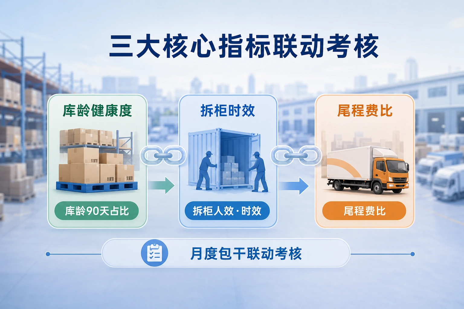 海外仓经理包干表：90天库龄、拆柜时效与尾程费比联动