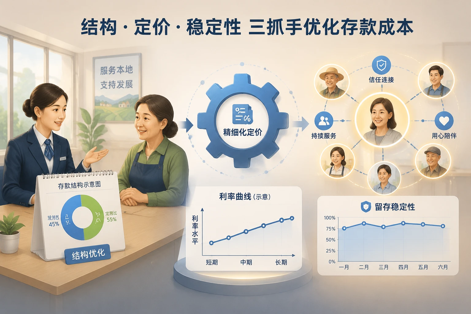 农商行支行长经营利润包干：存款成本、支农支小贷款渗透与费用率联动设计（2026年版）