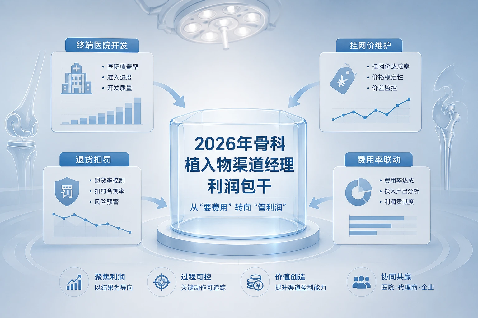 2026年骨科植入物渠道经理利润包干:终端医院开发、挂网价维护与退货扣罚联动