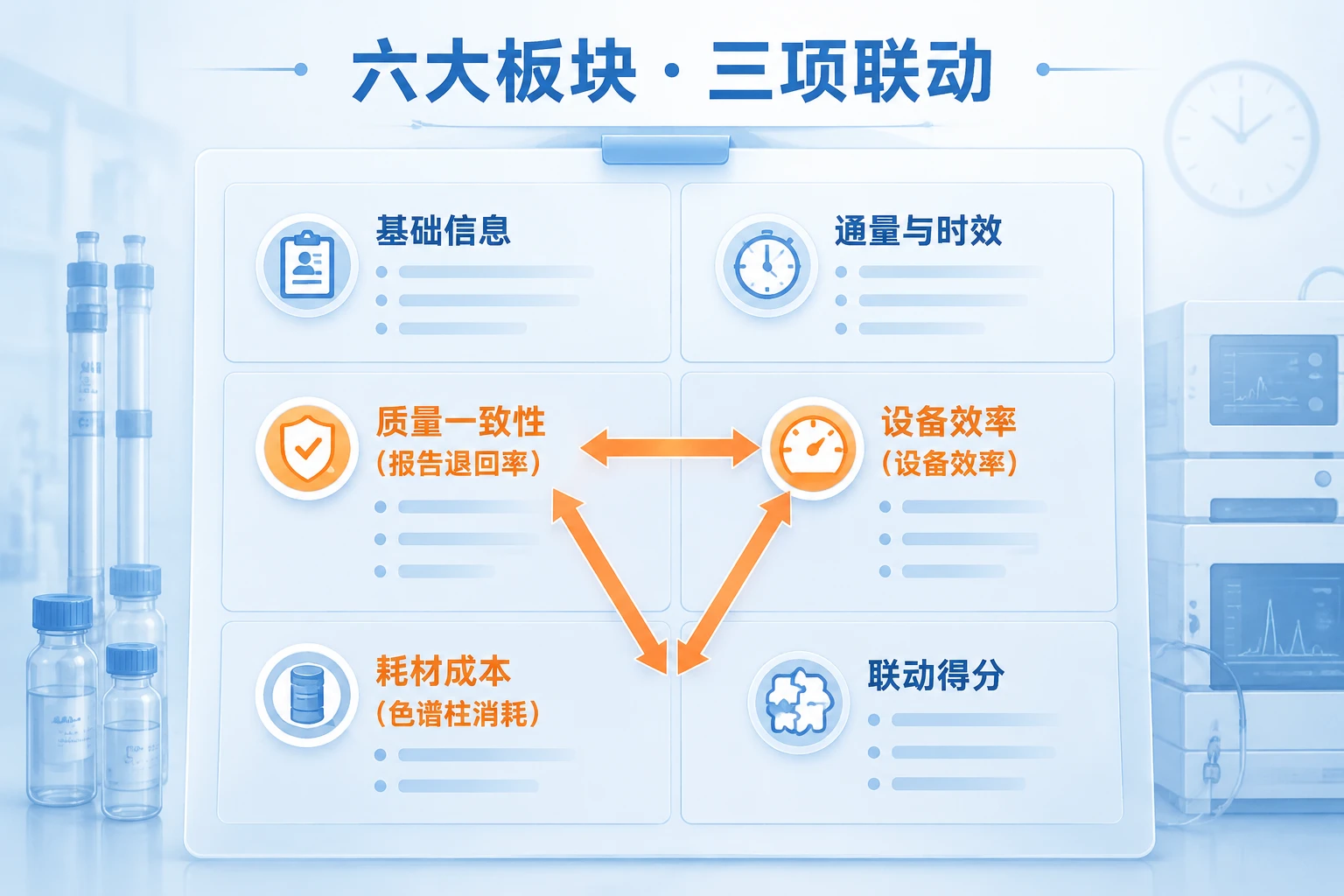 第三方检测有机分析班组包干考核表：色谱柱消耗、OEE与报告退回率联动