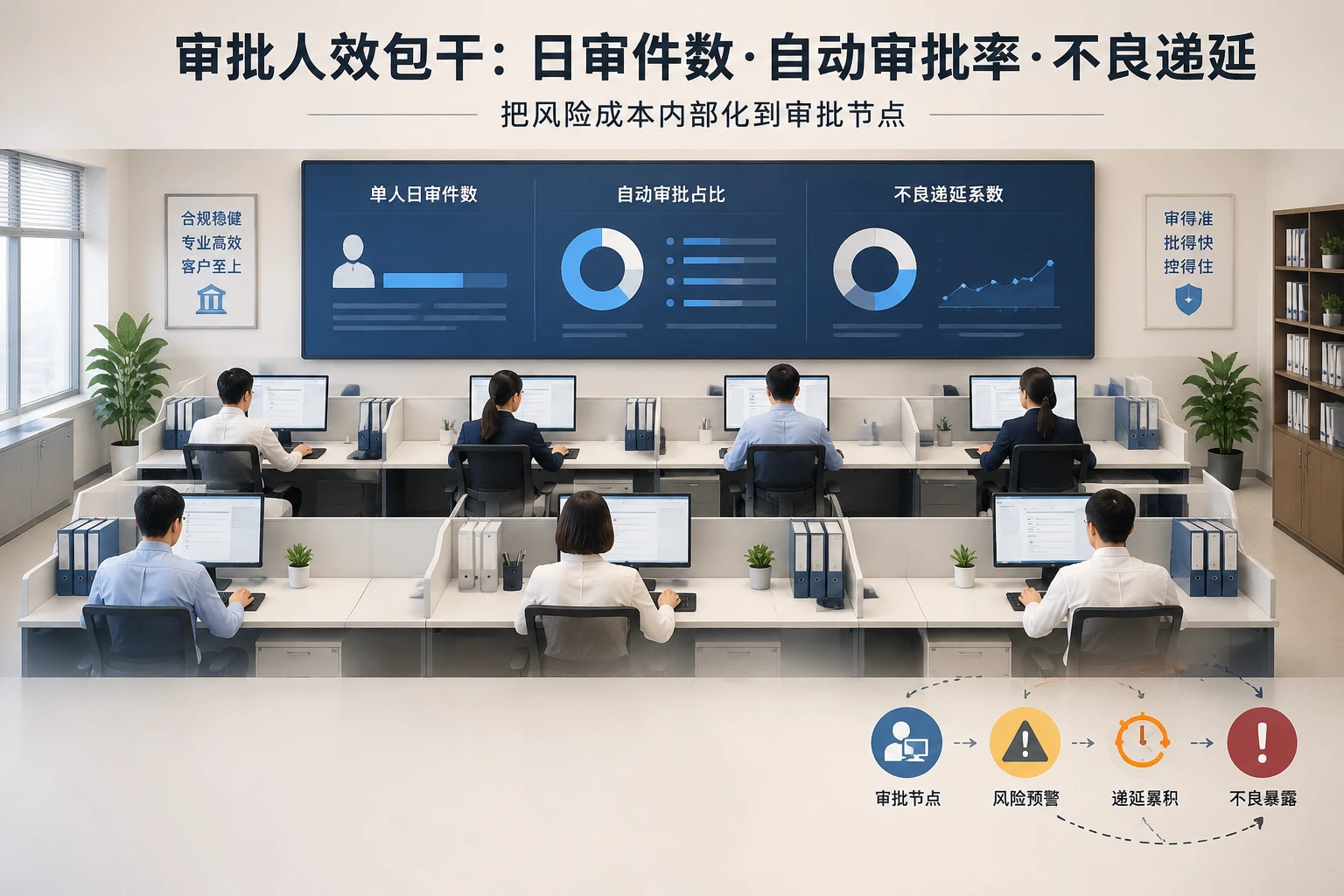 城商行小微贷审批人效包干：日审件数、自动审批率与不良递延（2026年版）
