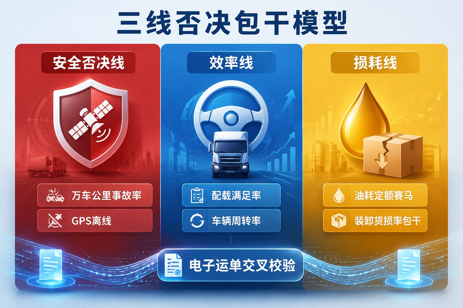 2026年危化物流车队安全利润包干：押运人效、装卸货损与GPS否决