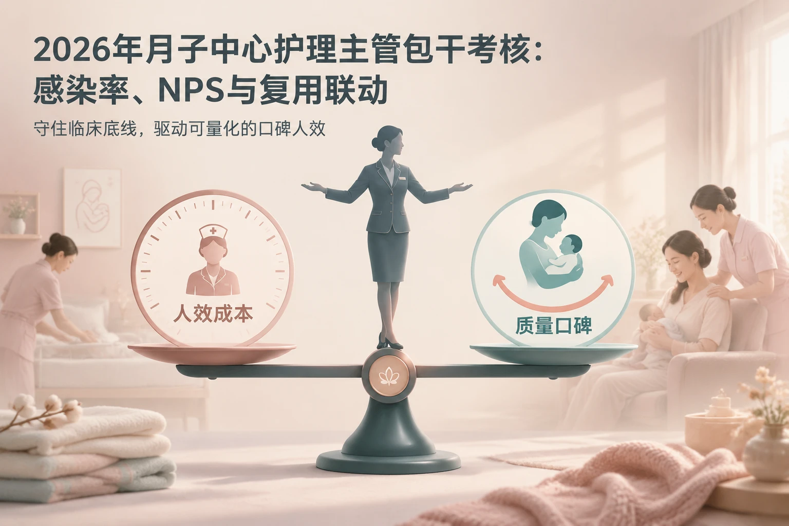 2026年月子中心护理主管包干考核:母婴同室感染率、NPS与复用复合联动