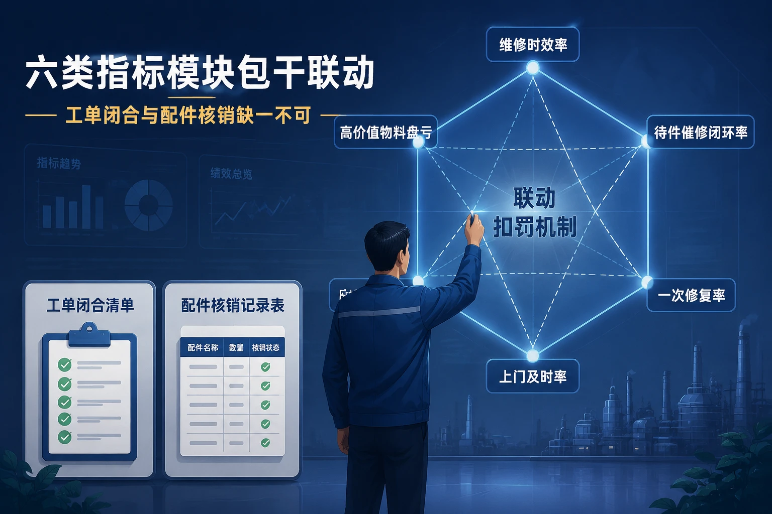 通讯设备售后班长包干表：主板级维修时效与物料盘亏扣罚（2026年版）