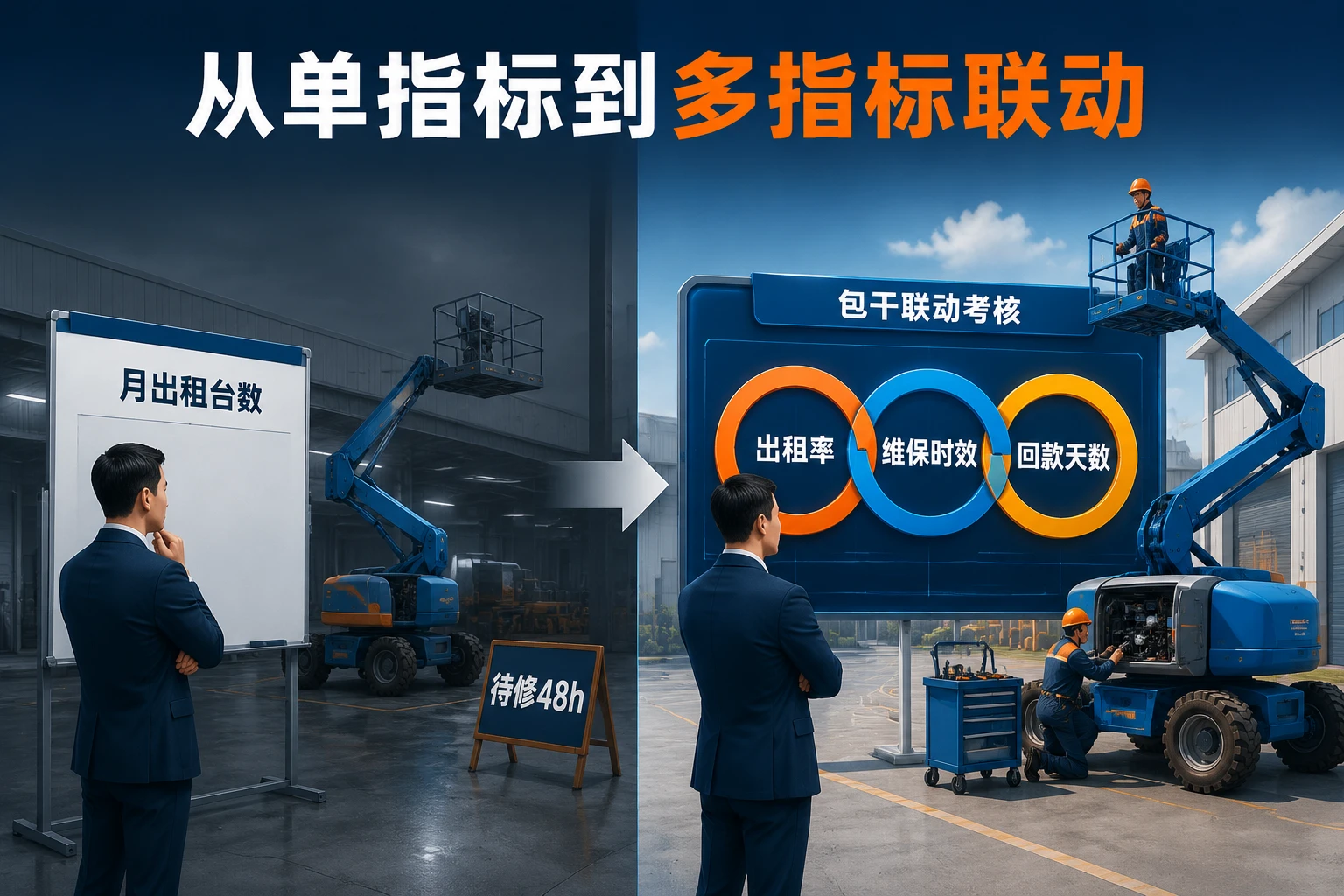 高空租赁区域经理包干表:出租率、维修时效与回款联动(2026年版)