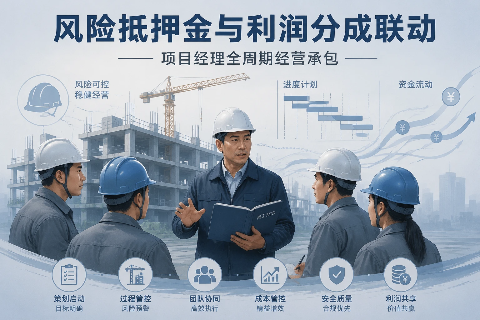 施工企业项目经理经营承包白皮书：风险抵押金与利润分成联动