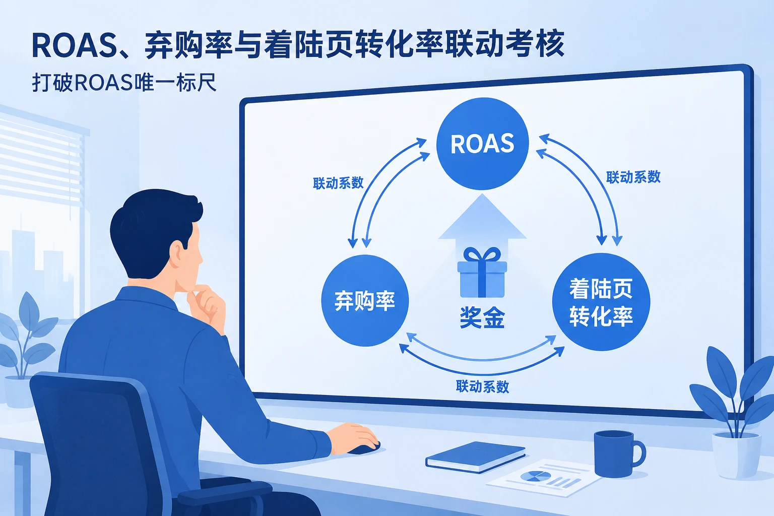 2026年跨境电商优化师绩效模板:ROAS、弃购率与CVR联动考核