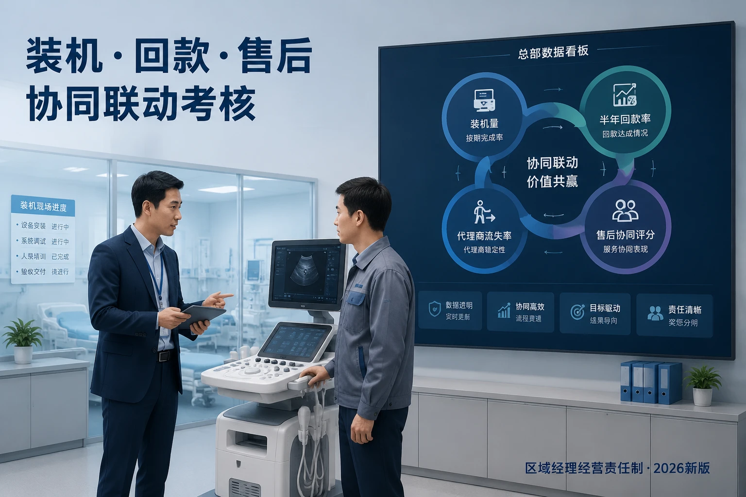 医疗器械区域经理考核:装机、回款、售后协同联动(2026年版)