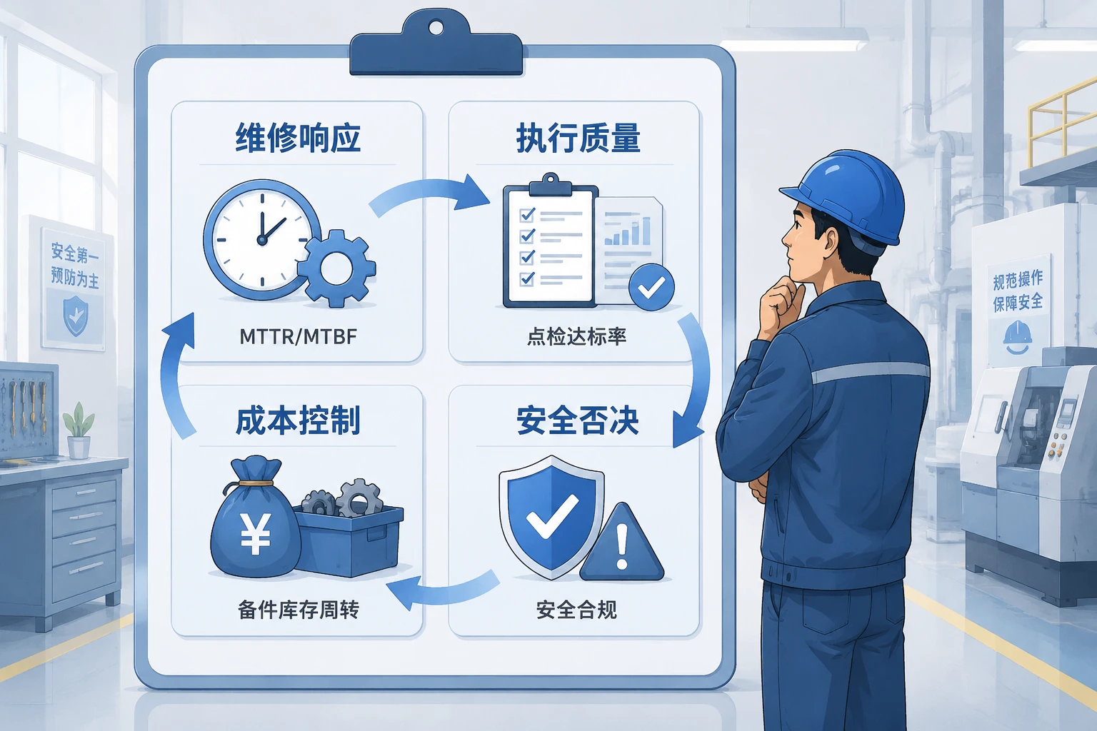 2026年设备维护班组计酬表单:MTTR、点检达标与备件扣减联动