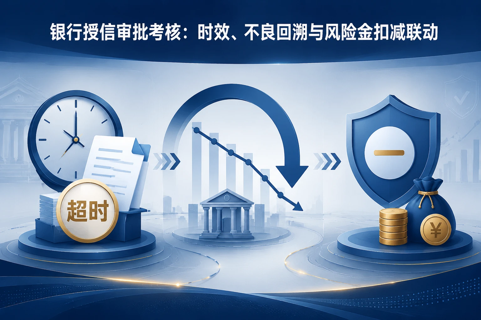 银行授信审批考核：时效、不良回溯与风险金扣减联动（2026年版）