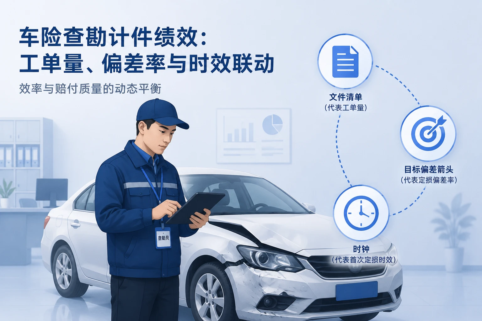 车险查勘计件绩效表:工单量、偏差率与时效联动(2026年版)