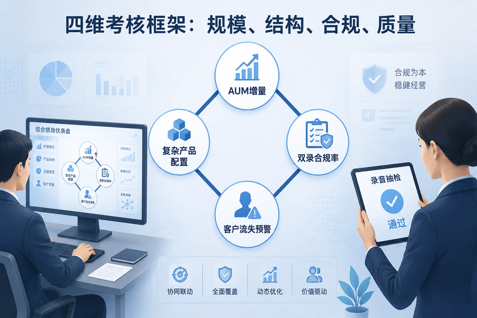 城商行理财经理绩效包干:AUM、复杂产品与合规联动