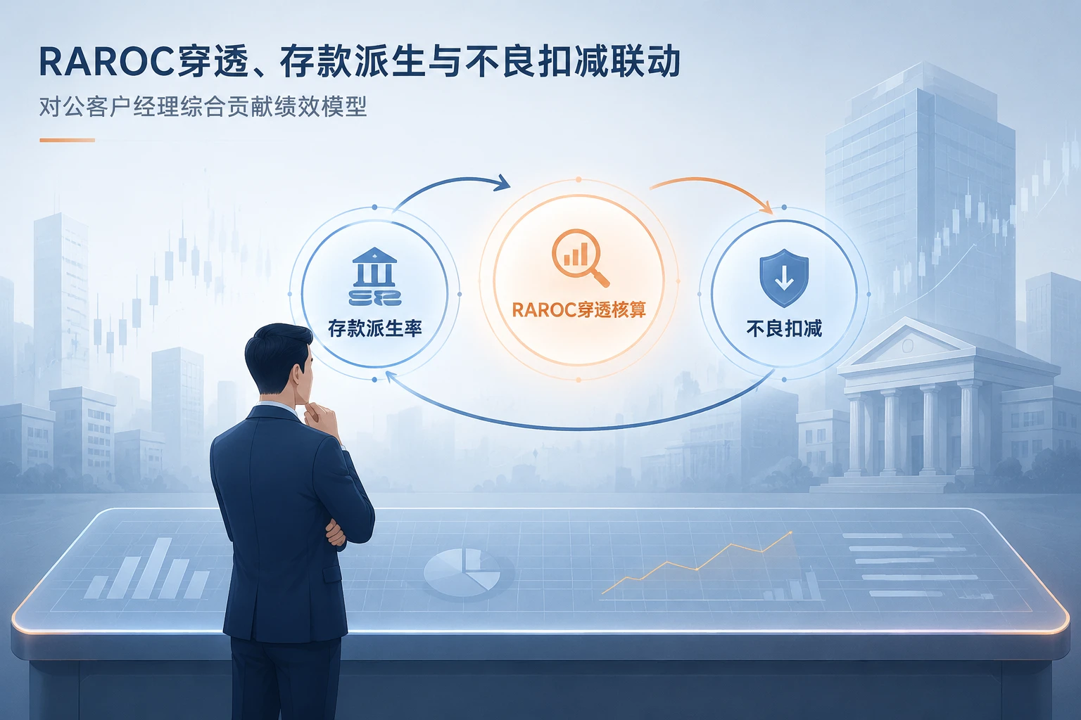 2026年对公客户经理绩效模型：RAROC穿透、存款派生与不良扣减联动