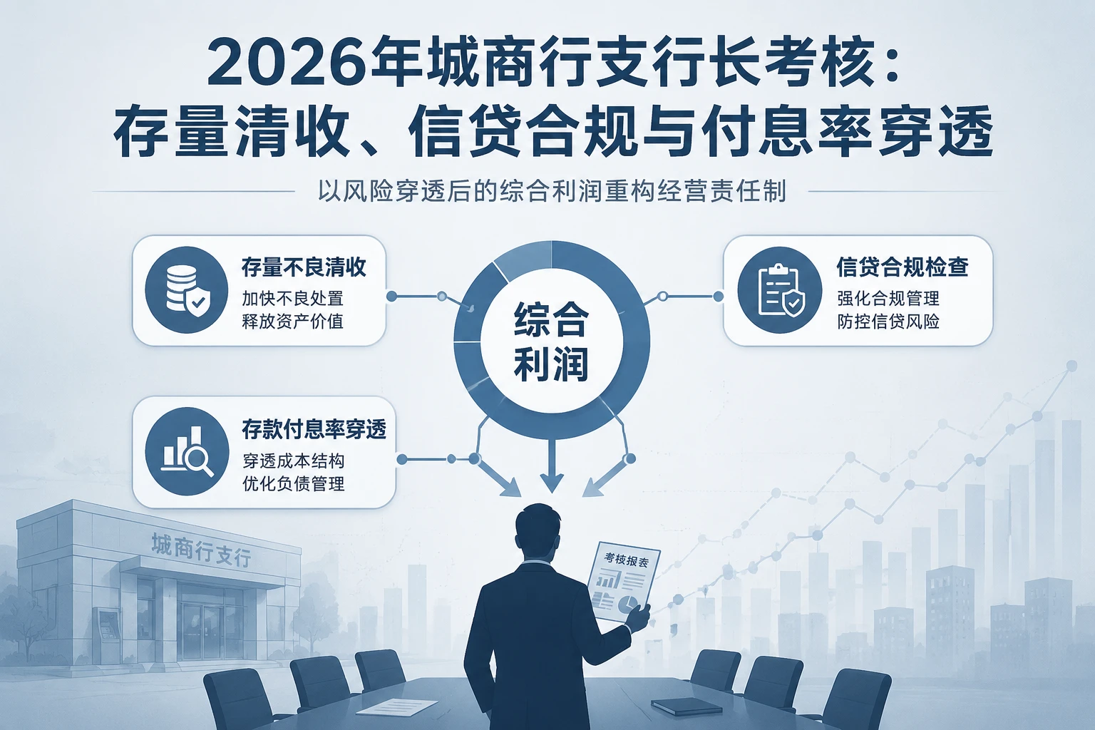 2026年城商行支行长考核：存量清收、信贷合规与付息率穿透