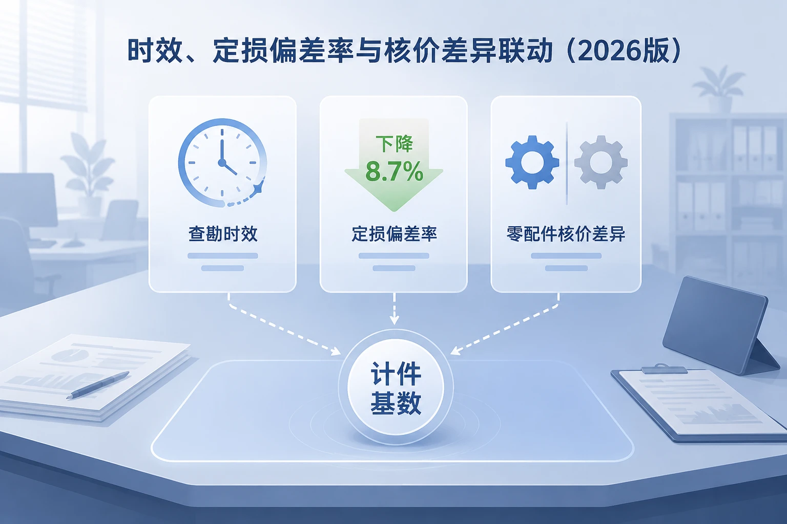 车险查勘计件绩效模板:时效、定损偏差率与核价差异联动(2026年版)