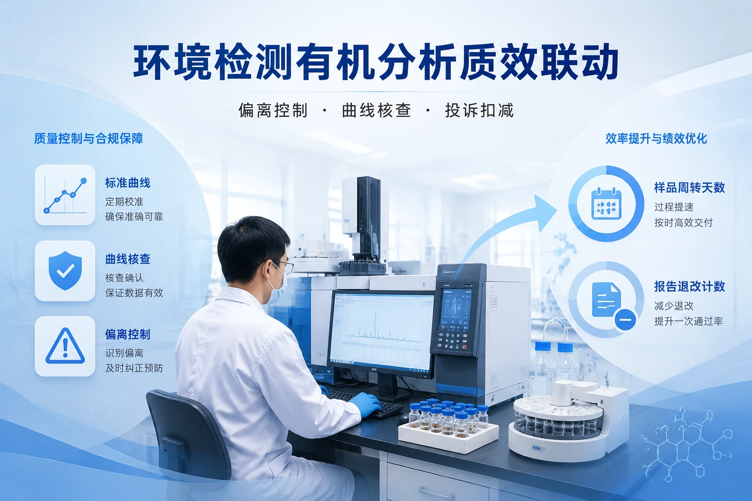 2026年环境检测有机分析质效联动:偏离控制、曲线核查与投诉扣减