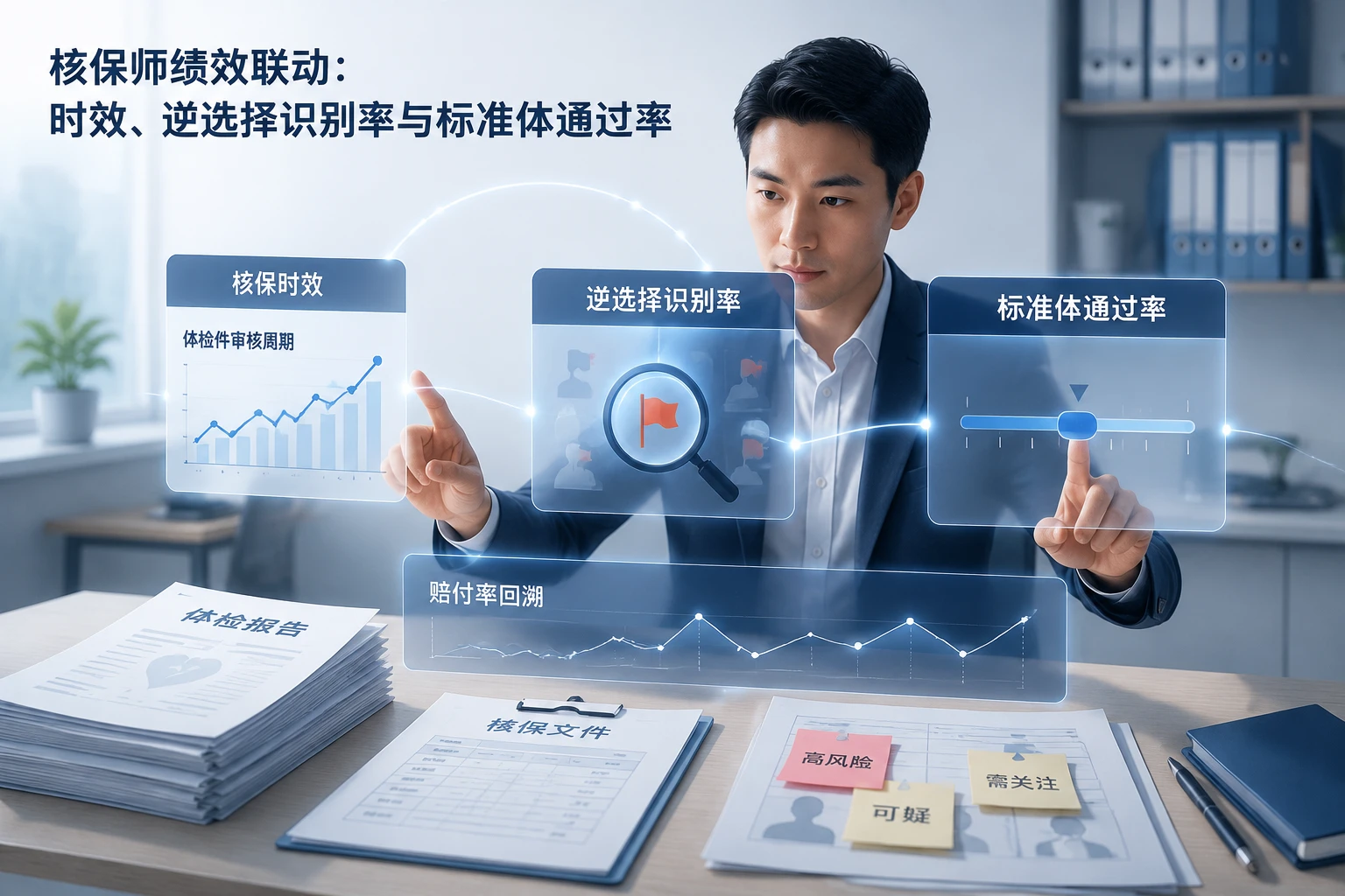财险核保师绩效联动：时效、逆选择识别率与标准体通过率（2026年版）